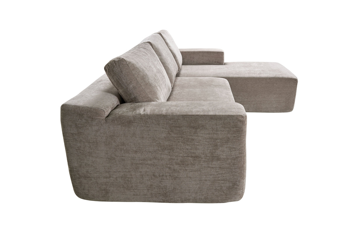 SOFÁ CHAISE LONGUE DULCE – CONFORT PREMIUM, DISEÑO MODERNO Y ENVASADO AL VACÍO