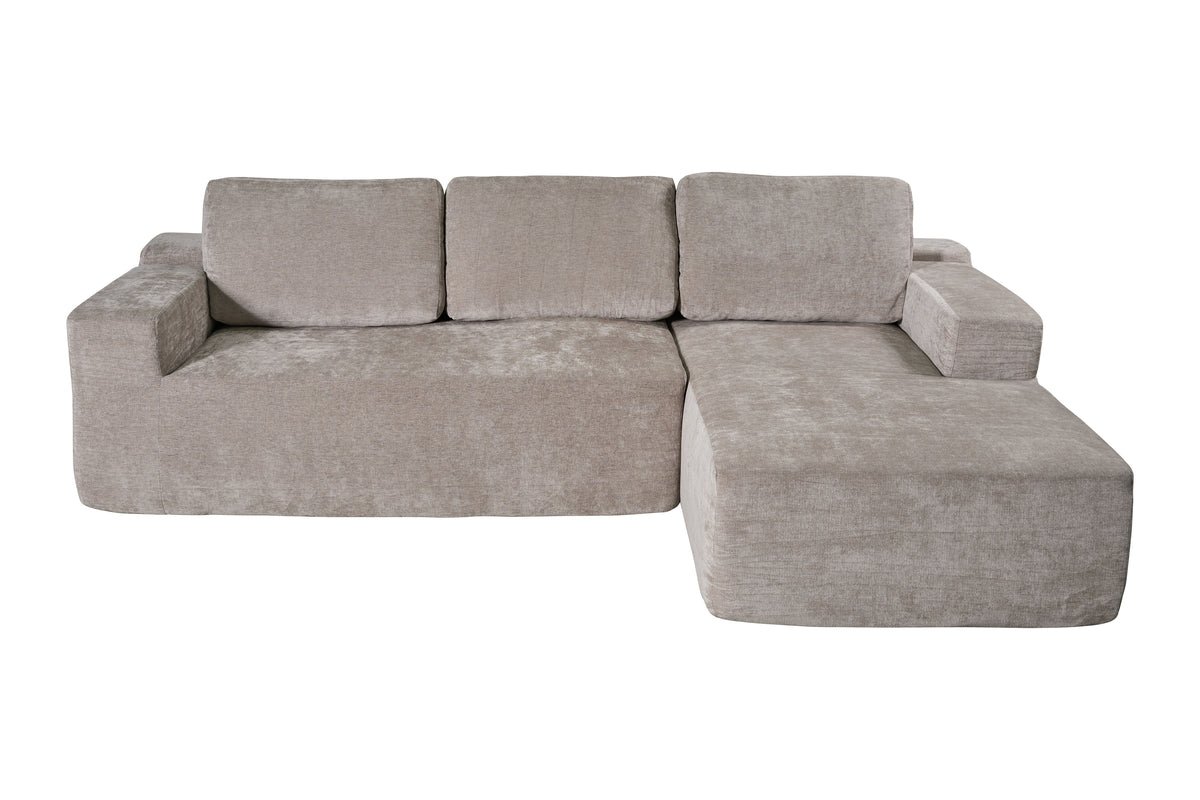 SOFÁ CHAISE LONGUE DULCE – CONFORT PREMIUM, DISEÑO MODERNO Y ENVASADO AL VACÍO