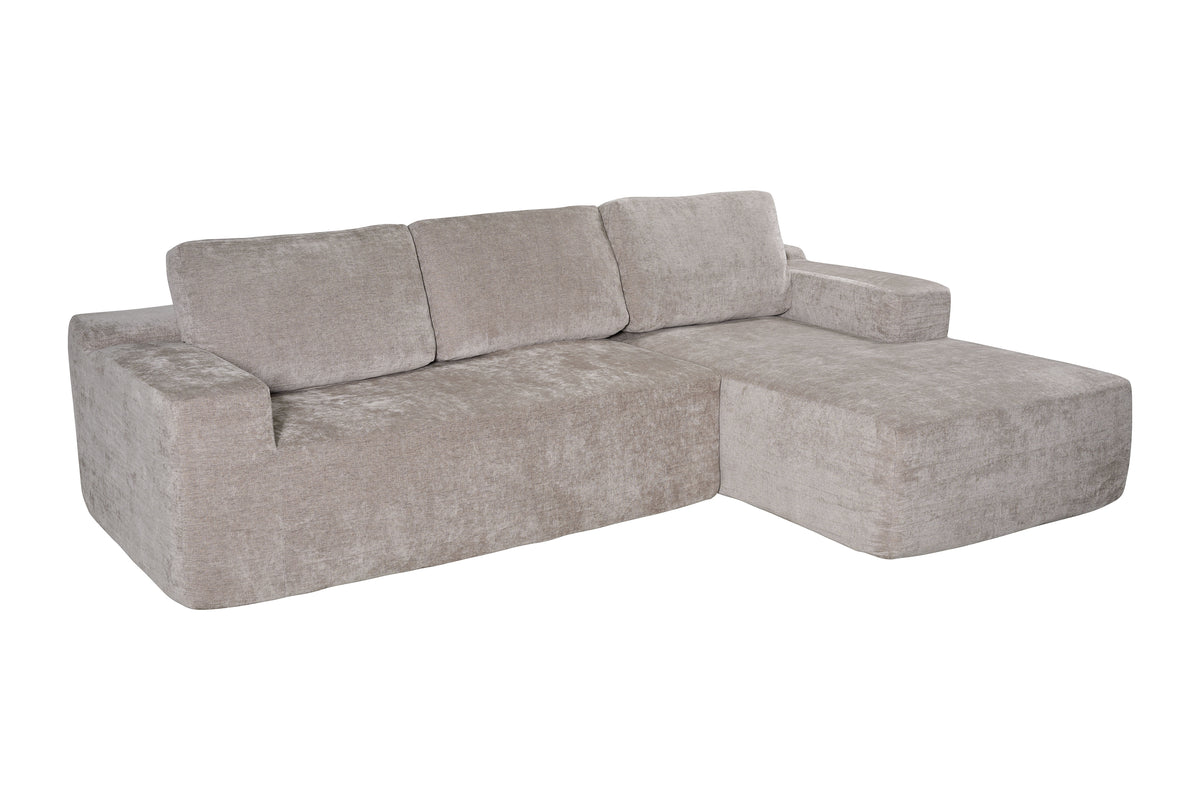 SOFÁ CHAISE LONGUE DULCE – CONFORT PREMIUM, DISEÑO MODERNO Y ENVASADO AL VACÍO