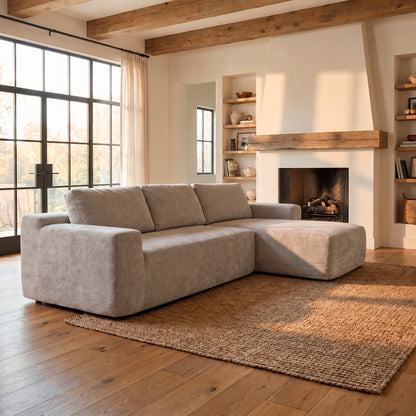SOFÁ CHAISE LONGUE DULCE – CONFORT PREMIUM, DISEÑO MODERNO Y ENVASADO AL VACÍO