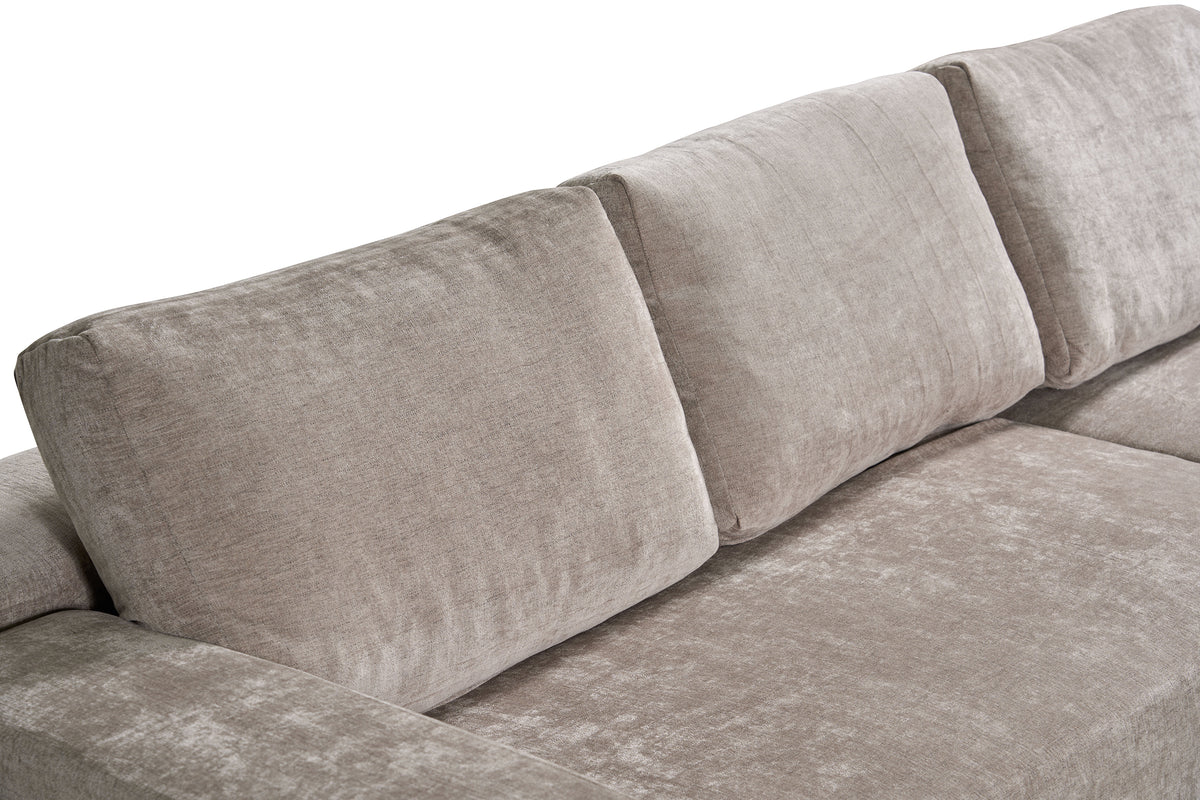 SOFÁ CHAISE LONGUE DULCE – CONFORT PREMIUM, DISEÑO MODERNO Y ENVASADO AL VACÍO