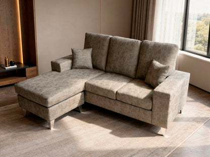 SOFÁ CHAISE LONGUE REVERSIBLE DUQUE – VERSÁTIL, MODERNO Y FUNCIONAL