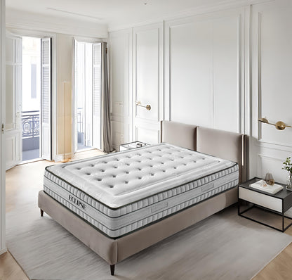 COLCHÓN ECLIPSE – MUELLES ENSACADOS, VISCOELÁSTICA Y ALTA TRANSPIRACIÓN