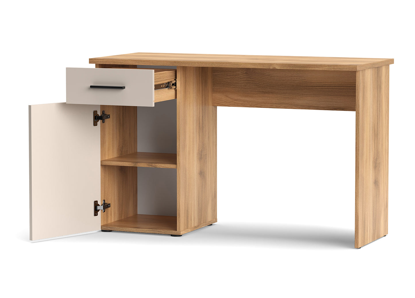 MESA DE ESTUDIO ESCRITORIO ELBA CON 1 CAJÓN Y 1 PUERTA – DISEÑO PRÁCTICO Y MODERNO