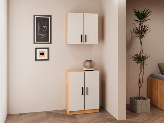 MUEBLES ALTO Y BAJO ELBA DE 2 PUERTAS – ORGANIZACIÓN, DISEÑO Y VERSATILIDAD