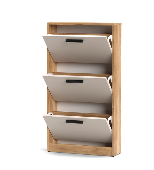 ZAPATERO ELBA DE 3 PUERTAS – ORGANIZA TUS ZAPATOS CON ESTILO Y FUNCIONALIDAD