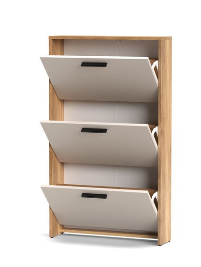 ZAPATERO ELBA DE 3 PUERTAS CON PATAS – ORGANIZA TUS ZAPATOS CON ESTILO Y FUNCIONALIDAD