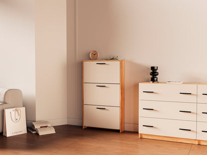 ZAPATERO ELBA DE 3 PUERTAS CON PATAS – ORGANIZA TUS ZAPATOS CON ESTILO Y FUNCIONALIDAD