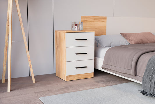 CONJUNTO CABECERO 160 CM Y MESITA ELBA – DISEÑO MODERNO Y FUNCIONAL PARA DORMITORIO DE MATRIMONIO