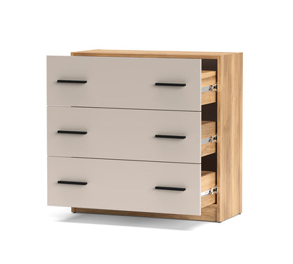 CÓMODA ELBA DE 3 CAJONES – DISEÑO MODERNO Y GRAN FUNCIONALIDAD