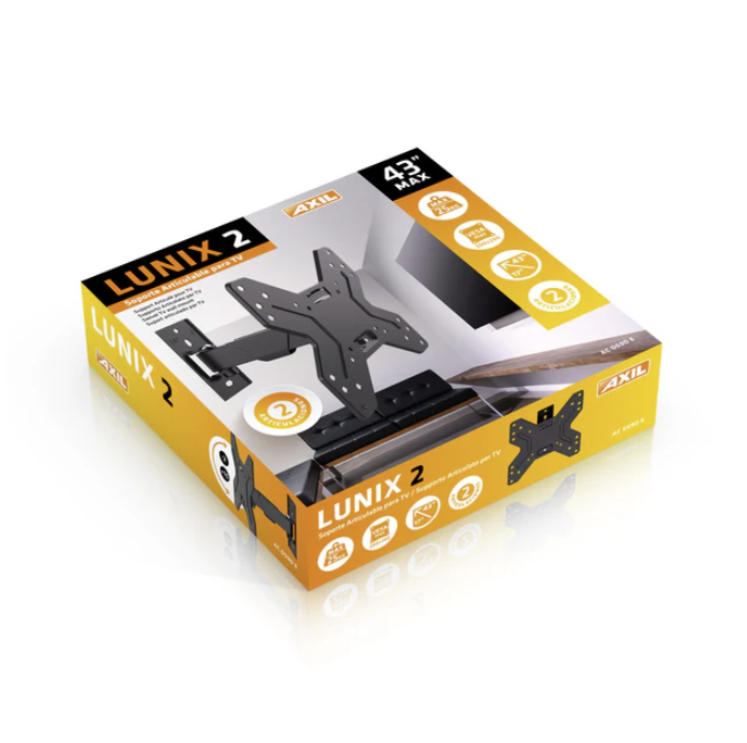 SOPORTE TV ENGEL AC0590E ARTICULADO E INCLINABLE 17" - 42" (VESA 200X200)