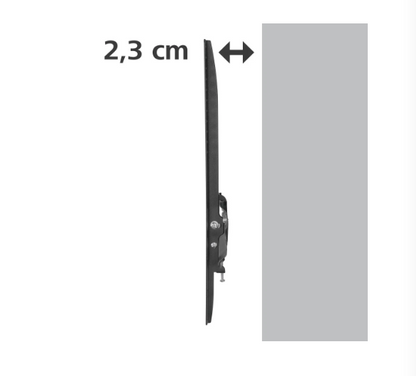 SOPORTE TV HAMA 00220809 FIJO 32"-65" (VESA 400×400)