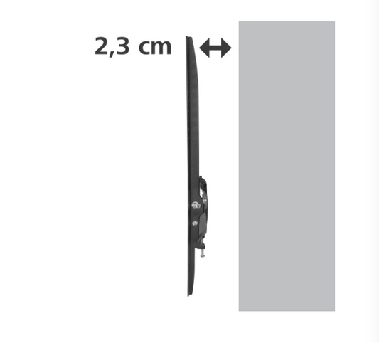 SOPORTE TV HAMA 00220809 FIJO 32"-65" (VESA 400×400)