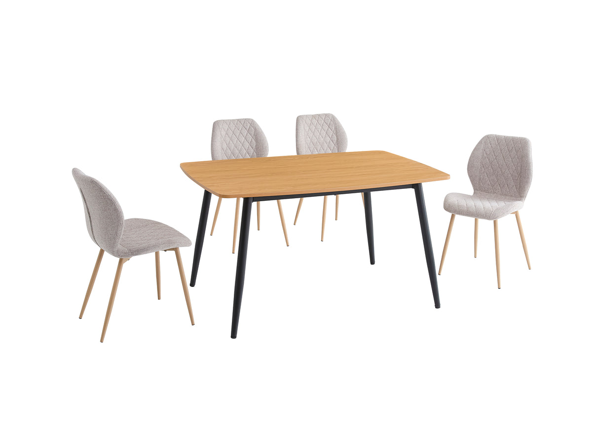 CONJUNTO DE COMEDOR HUDSON Y SELMA – DISEÑO MODERNO, ELEGANTE Y FUNCIONAL