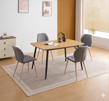 CONJUNTO DE COMEDOR HUDSON Y SELMA – DISEÑO MODERNO, ELEGANTE Y FUNCIONAL