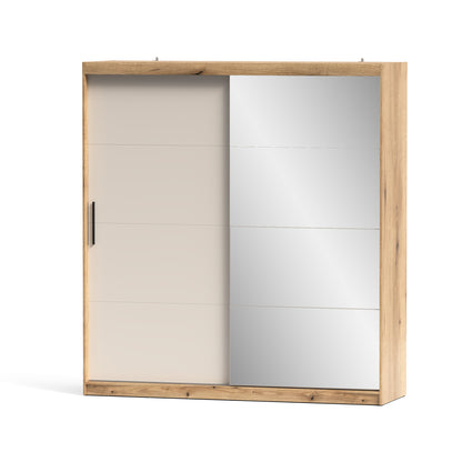 ARMARIO INOVA 2 PUERTAS CORREDERAS CON ESPEJO – DISEÑO ATEMPORAL Y GRAN CAPACIDAD