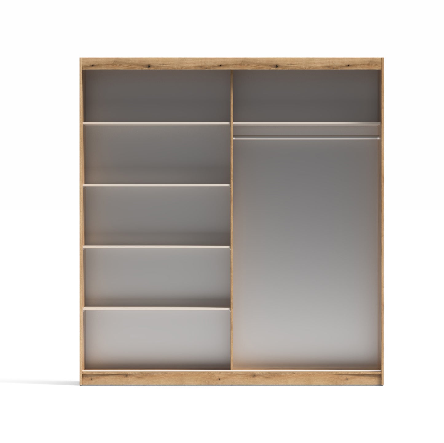 ARMARIO INOVA 2 PUERTAS CORREDERAS CON ESPEJO – DISEÑO ATEMPORAL Y GRAN CAPACIDAD