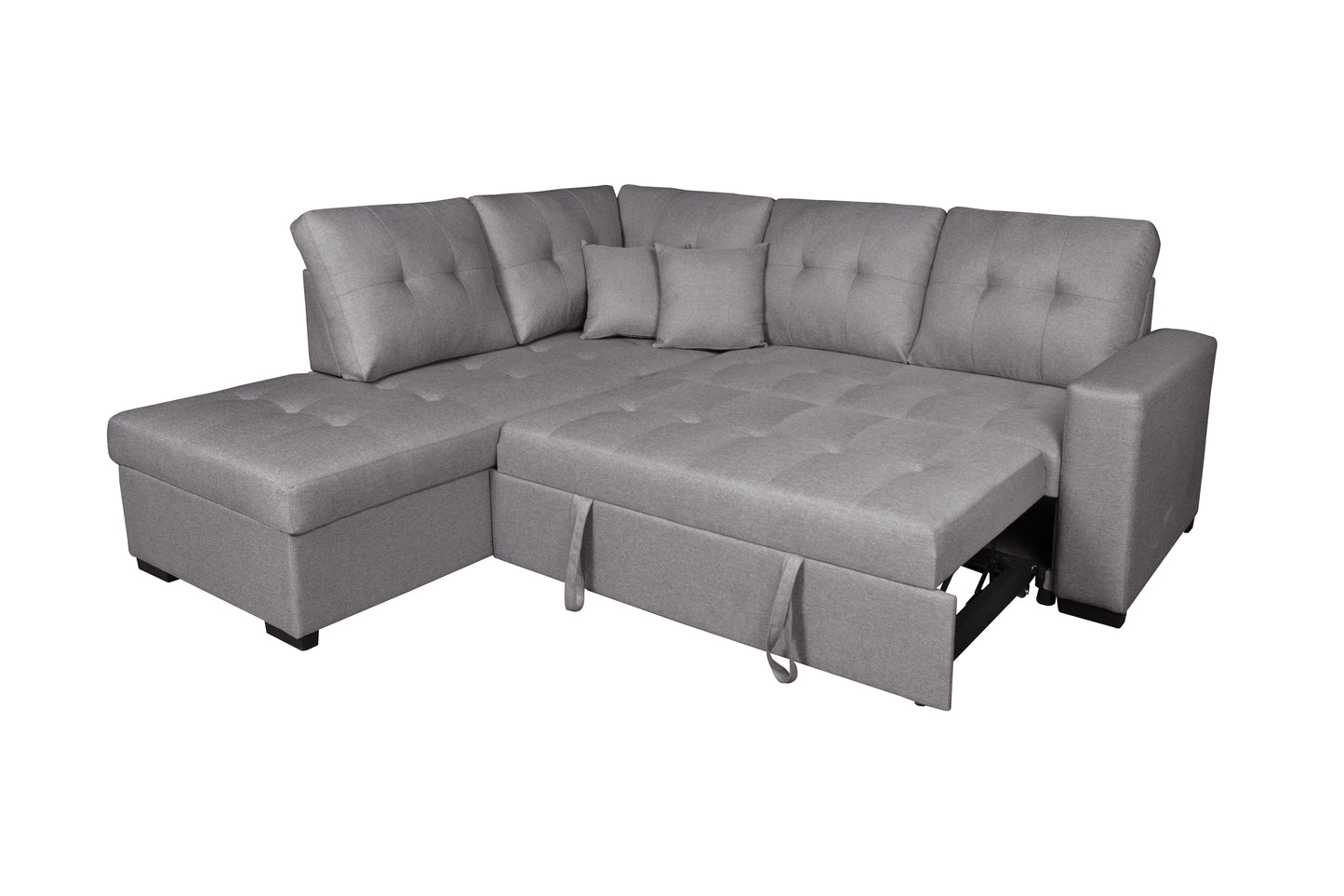 SOFÁ CHAISE LONGUE ISIS CON CAMA – DISEÑO MODERNO, PRÁCTICO Y FUNCIONAL