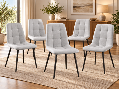 JUEGO DE 6 SILLAS FENDER · ESTILO QUE TRANSFORMA TU COMEDOR