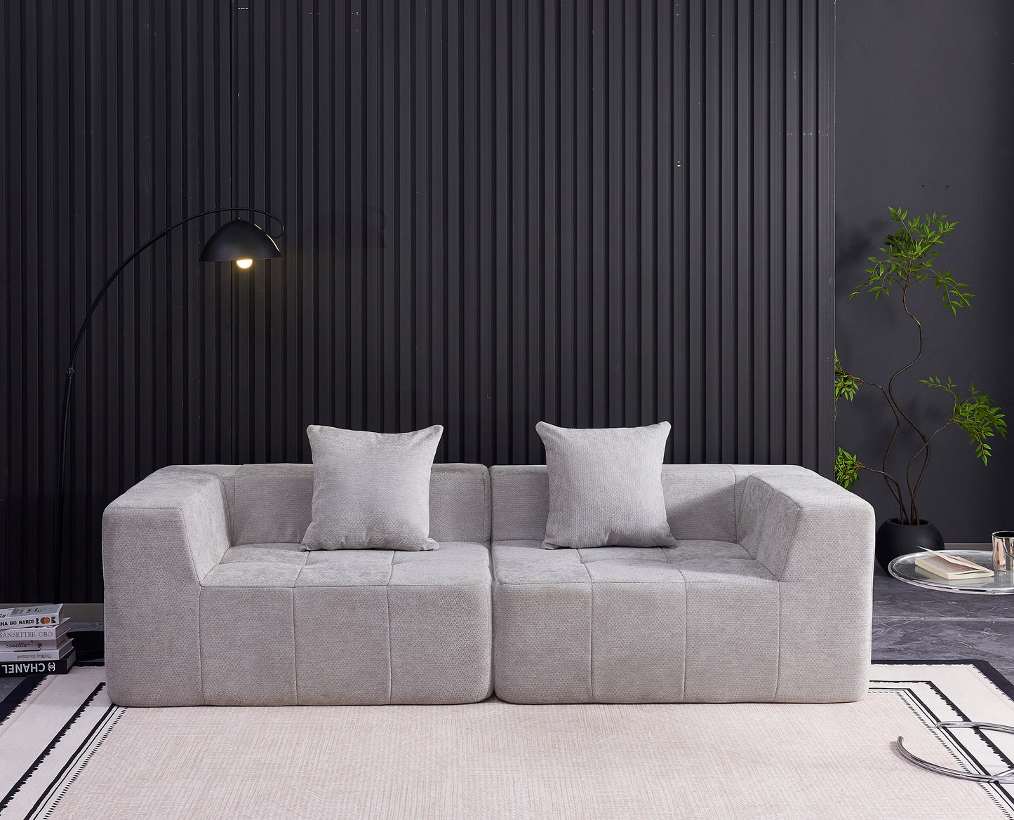 SOFÁ KEN 3 PLAZAS – DISEÑO MINIMALISTA Y CONFORTABLE