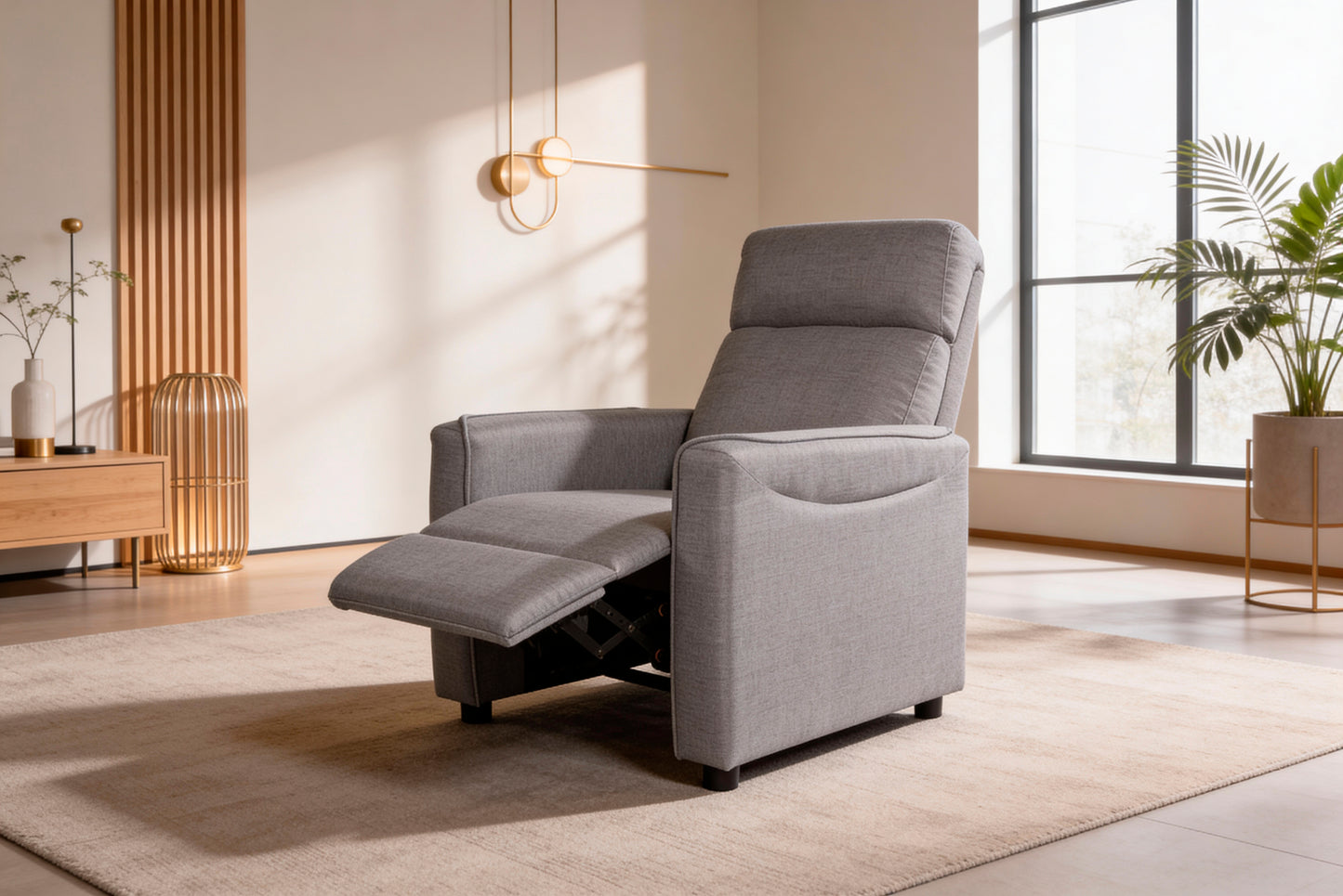 BUTACA MEDEA RELAX CON REPOSAPIÉS – ELEGANCIA Y CONFORT PARA TU HOGAR