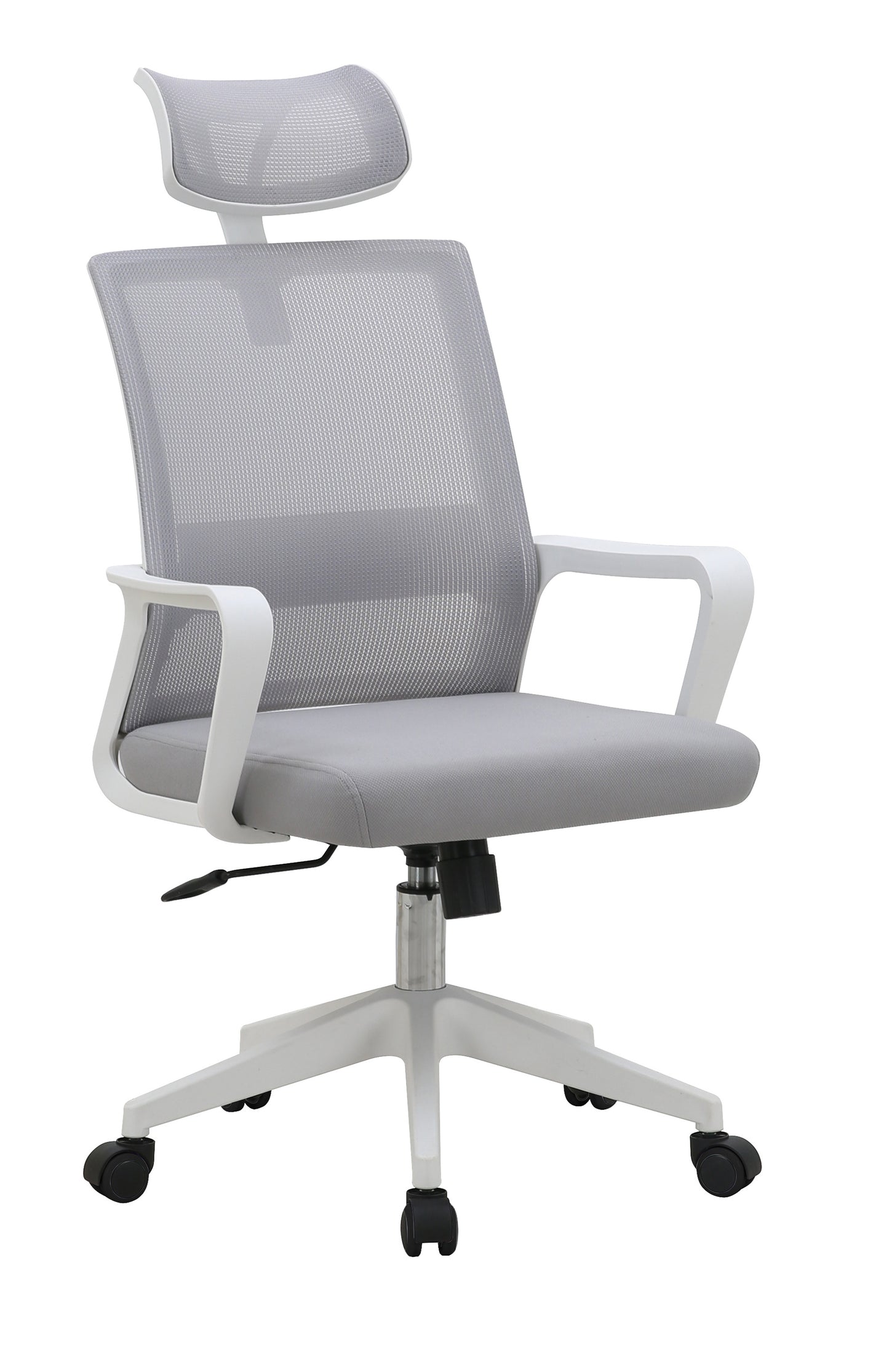SILLA DE OFICINA ERGONÓMICA 2223 CON REPOSACABEZAS, RESPALDO DE MALLA Y ALTURA REGULABLE