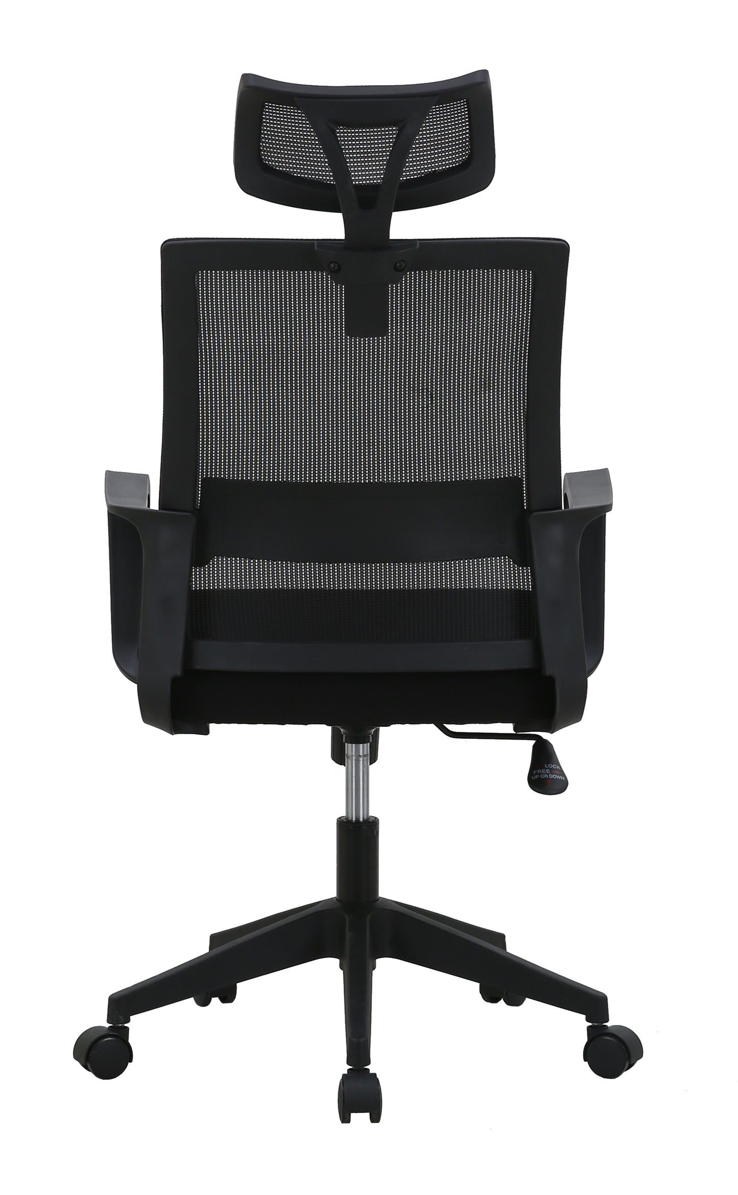 SILLA DE OFICINA ERGONÓMICA 2223 CON REPOSACABEZAS, RESPALDO DE MALLA Y ALTURA REGULABLE
