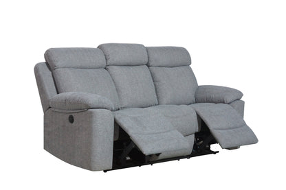 SOFÁ 3 PLAZAS OLIMPO CON 2 RELAX ELÉCTRICOS Y MÁXIMO CONFORT