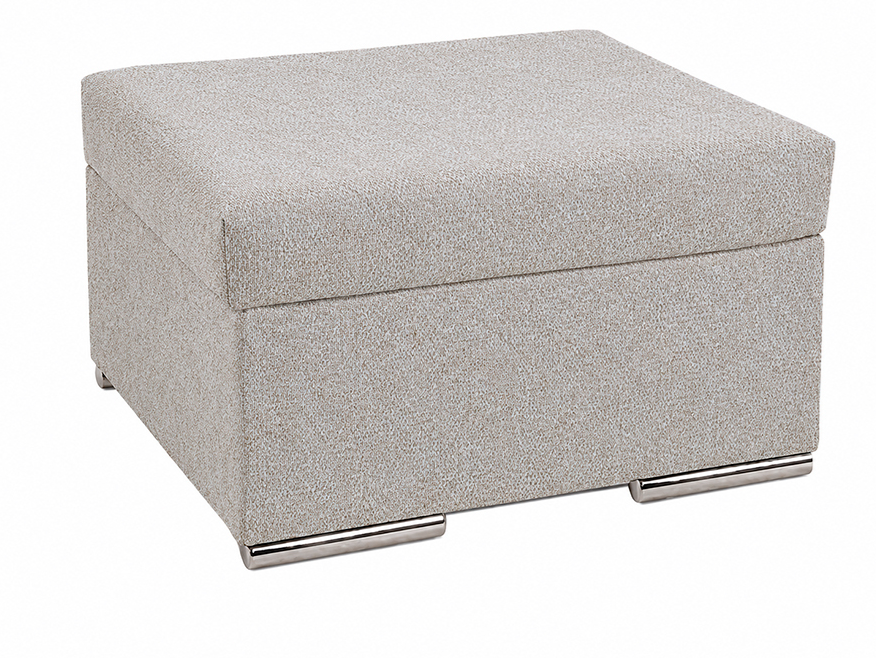 SOFÁ CHAISE LONGUE REVERSIBLE 3 PLAZAS 3 ASIENTOS DE 202 CM LARGO + PUFF XL RUBEN