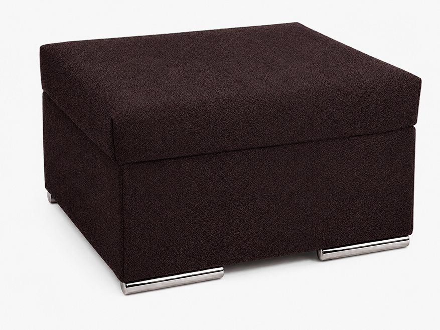 SOFÁ CHAISE LONGUE REVERSIBLE 3 PLAZAS 3 ASIENTOS DE 202 CM LARGO + PUFF XL RUBEN