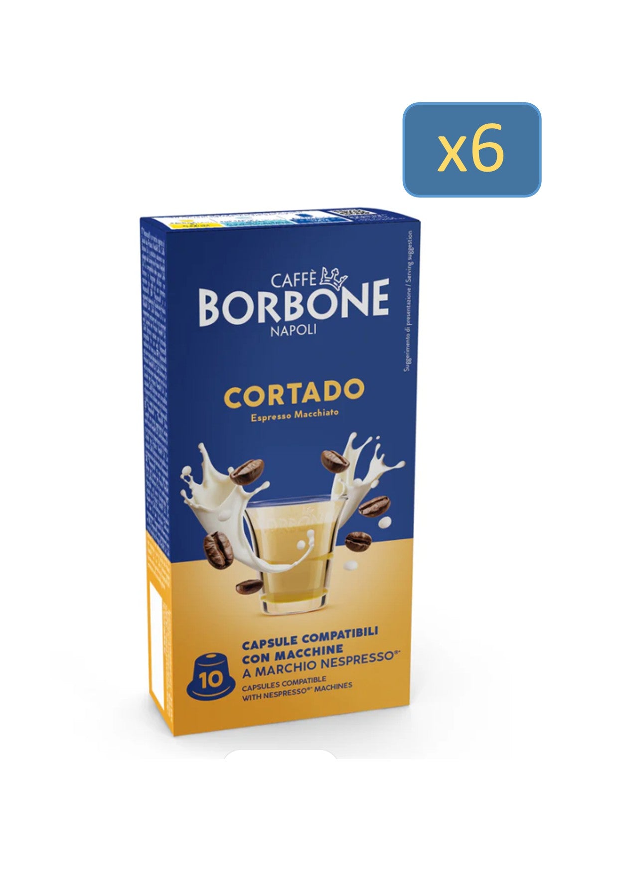 Cápsulas Borbone MACCHIATO Compatible Nespresso® | CORTADO
