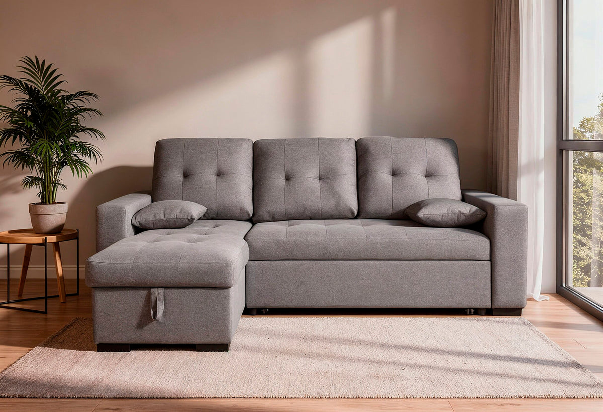 SOFÁ CHAISE LONGUE SALEM – CAMA, ARCÓN Y DISEÑO MODERNO PARA TU SALÓN
