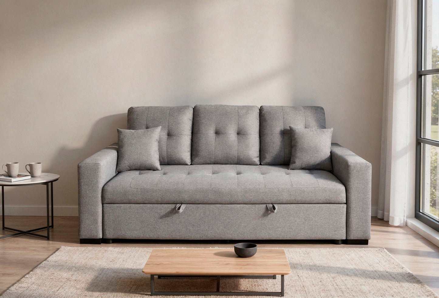 SOFÁ CAMA SENRA – MODERNO, FUNCIONAL Y CÓMODO