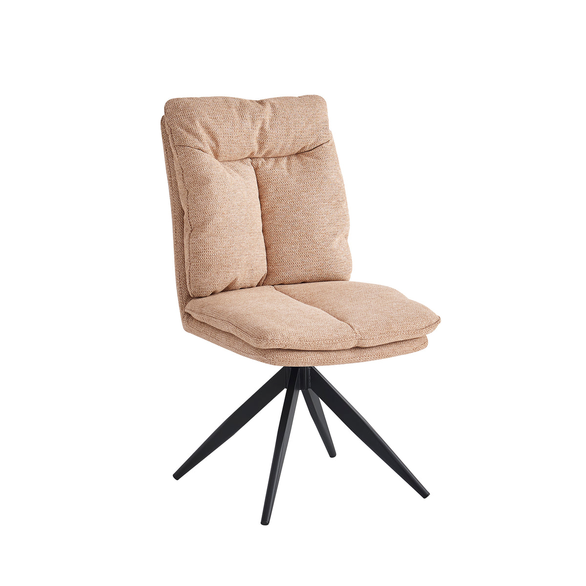 CONJUNTO DE COMEDOR EXTENSIBLE KELLER + SILLAS GIRATORIAS SHELTON