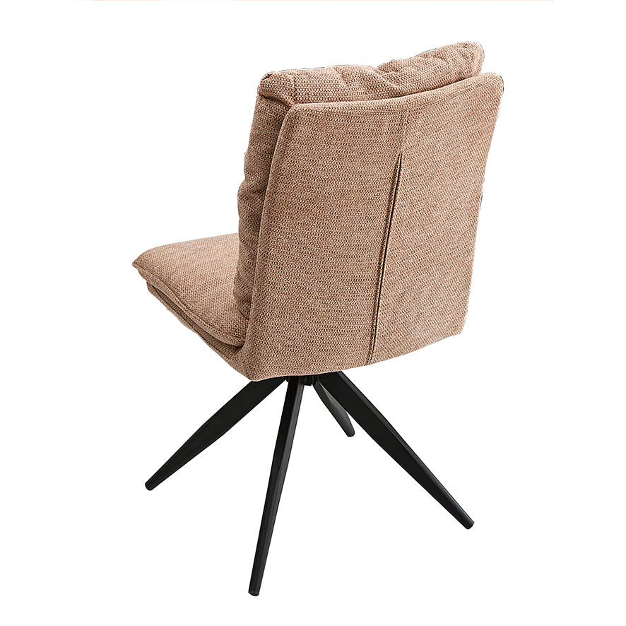 CONJUNTO DE COMEDOR EXTENSIBLE KELLER + SILLAS GIRATORIAS SHELTON