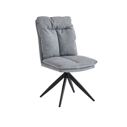 CONJUNTO DE COMEDOR EXTENSIBLE KELLER + SILLAS GIRATORIAS SHELTON
