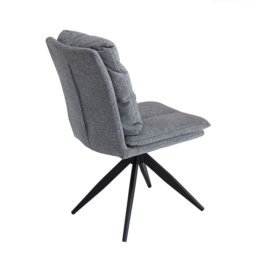 CONJUNTO DE COMEDOR EXTENSIBLE KELLER + SILLAS GIRATORIAS SHELTON