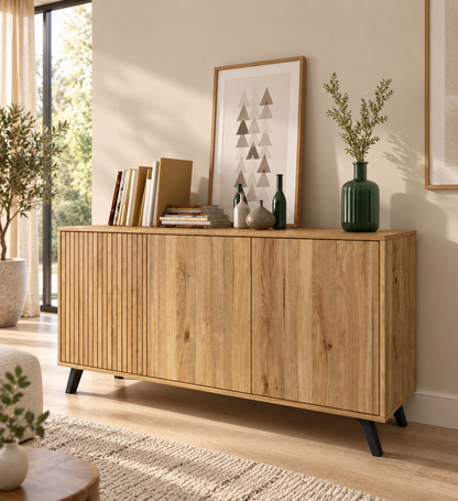 APARADOR SOLANA MAVUELLA-RAYAS · DISEÑO ESCANDINAVO, ORDEN Y ELEGANCIA