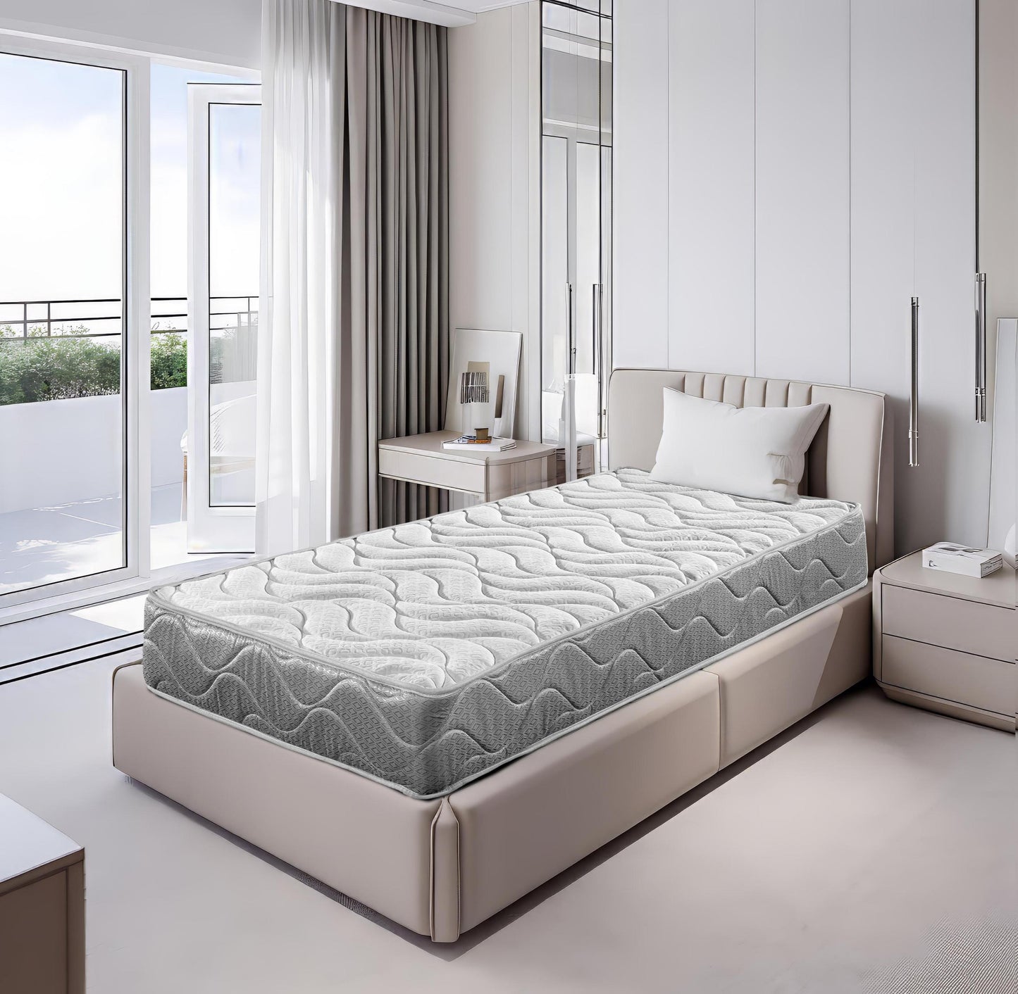 COLCHÓN TORRES – FIRMEZA ALTA Y DESCANSO DURADERO CON TEJIDO DAMASCO TRANSPIRABLE