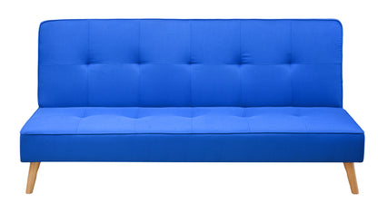 SOFÁCAMA UNAI CLIC-CLAC AZUL ELÉCTRICO Y GRIS: MODERNO, PRÁCTICO Y ELEGANTE