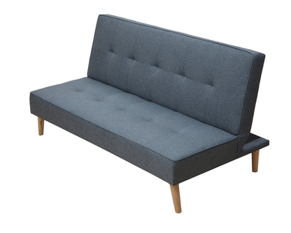 SOFÁCAMA UNAI CLIC-CLAC AZUL ELÉCTRICO Y GRIS: MODERNO, PRÁCTICO Y ELEGANTE