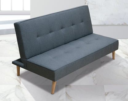 SOFÁCAMA UNAI CLIC-CLAC AZUL ELÉCTRICO Y GRIS: MODERNO, PRÁCTICO Y ELEGANTE