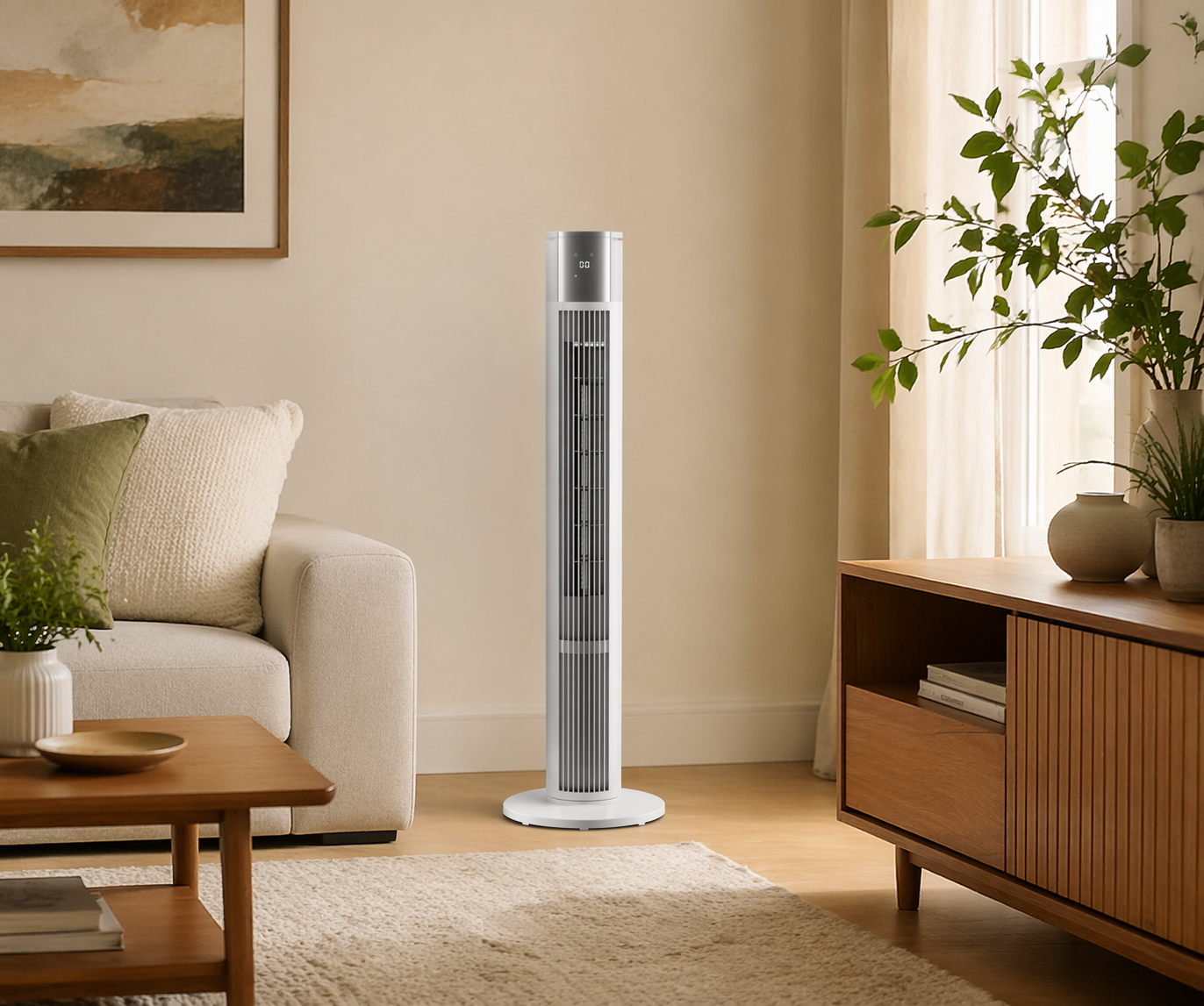 VENTILADOR TORRE ARTICA EL ALIADO PERFECTO CONTRA EL CALOR