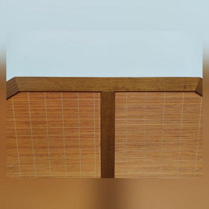 Conjunto habitación madera / mimbre – segunda mano – foto 8