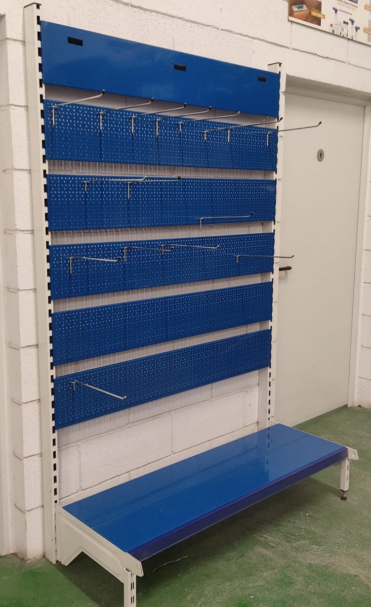Estantería Metálica Góndola E-10 – segunda mano