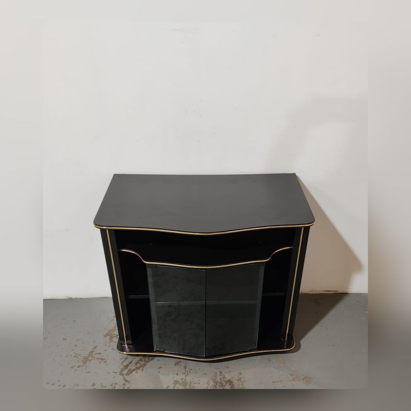 Mueble auxiliar TV Negro / Dorado – segunda mano – foto 5