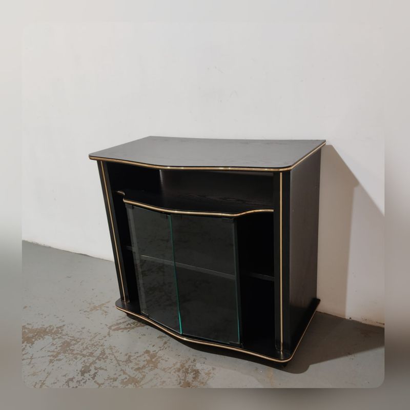 Mueble auxiliar TV Negro / Dorado – segunda mano – foto 7