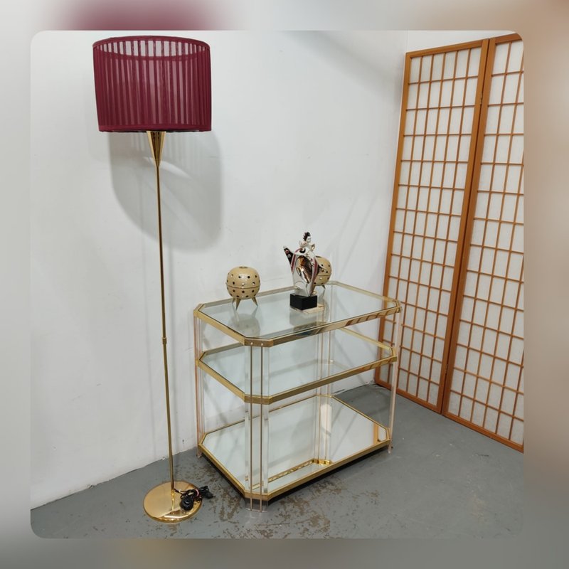 Mueble auxiliar Dorado retro – segunda mano