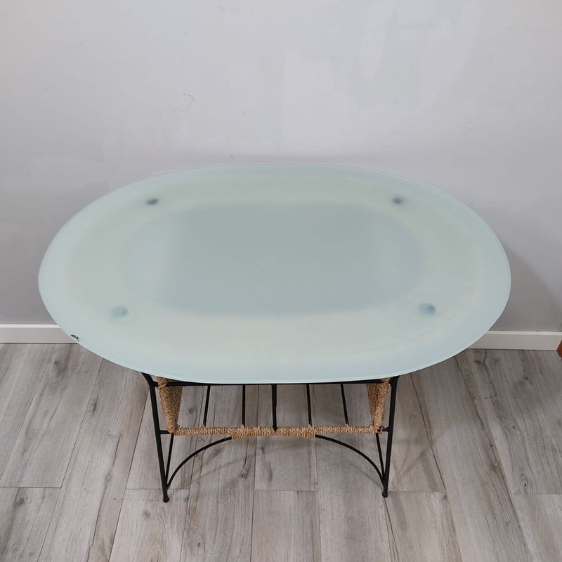 Mesa ovalada exterior-interior – segunda mano – foto 4