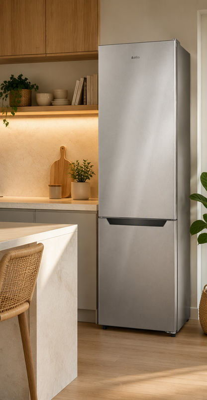 FRIGORÍFICO COMBI ARTICA COOLTECH200EI 356 L TOTAL NO FROST ACERO INOXIDABLE